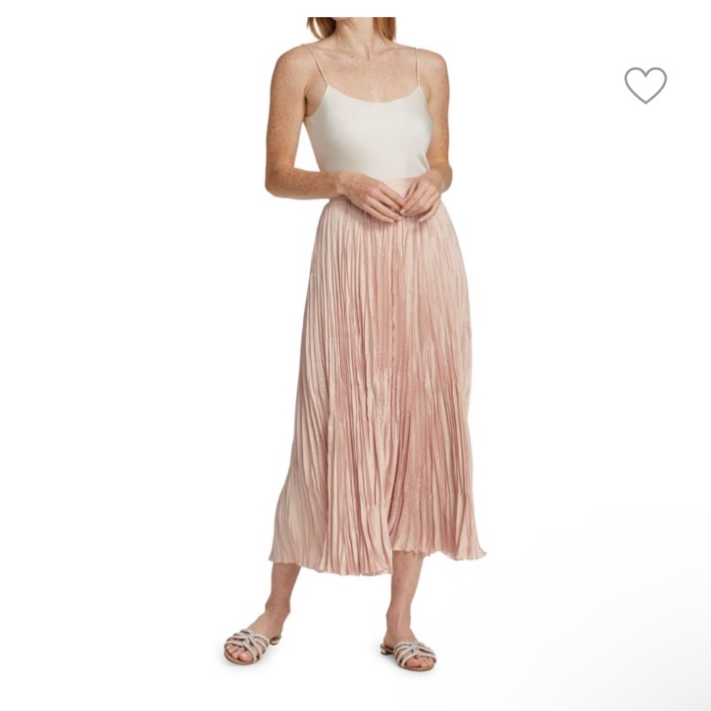 Rachel Comey Oates Pleated Maxi Skirt Size M
